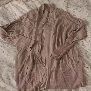 lululemon athletica Beige Cardigan